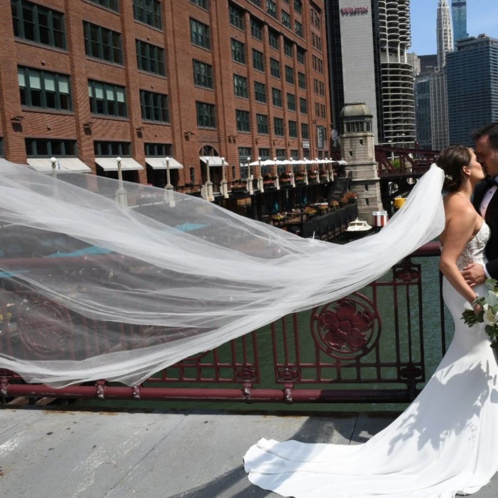 Ivory veil chapel length